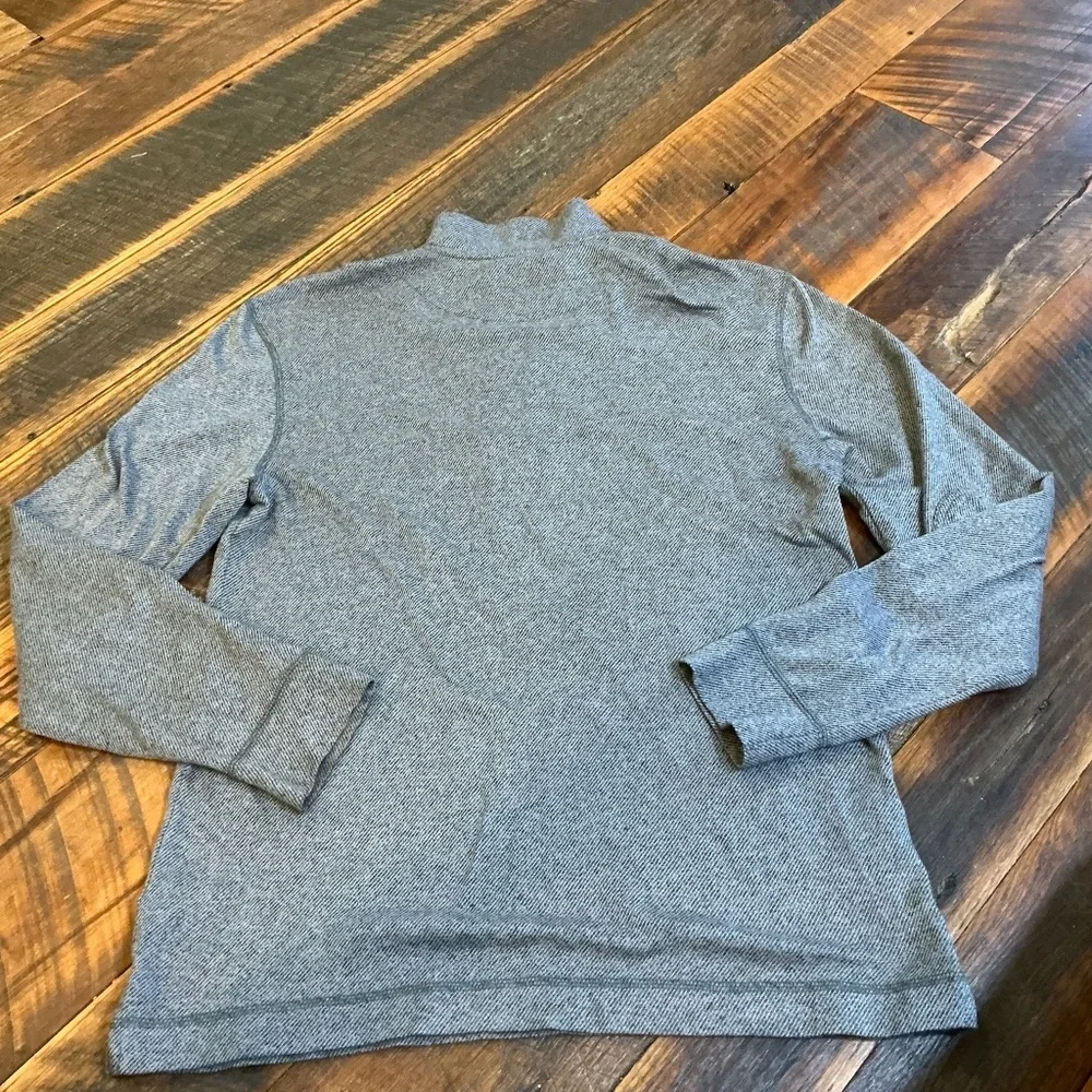 Rodd & Gunn Men’s Gray 1/4 Zip Pullover Sweatshirt Size Large Cotton Blend